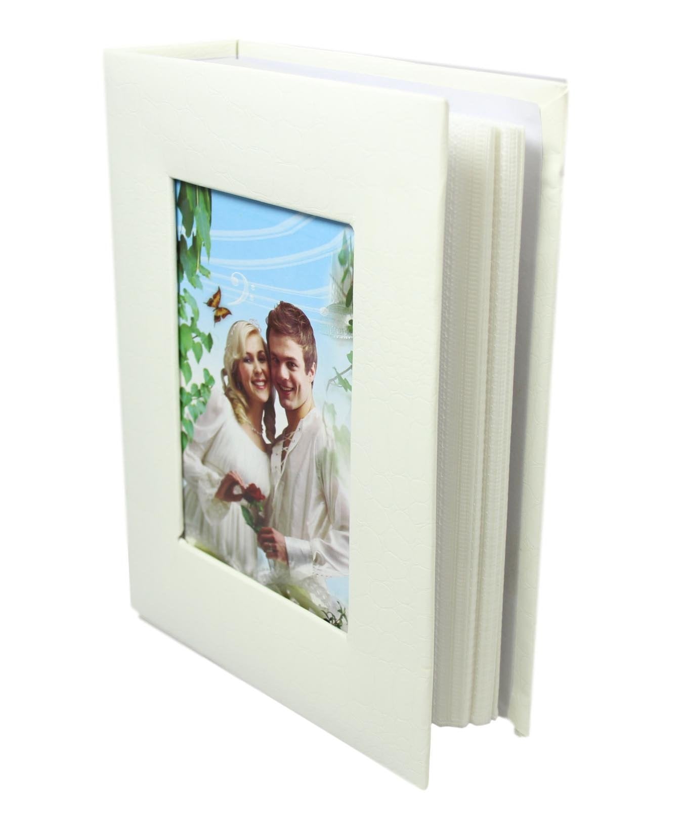 Memorial Wedding Off White 100 Page Photo Album Wedding Album 5 x 7'' 5526 (Parcel Rate)
