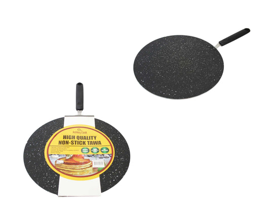 Non-Stick Tawa Marble Coated Crepe Pan 30 cm ST20309 (Parcel Rate)