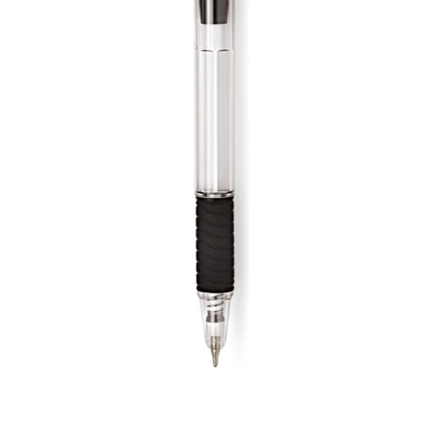 Retractable Ballpoint Pens 6pk Black P3050 (Parcel Rate)