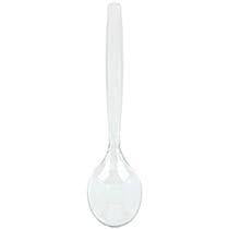 Reusable Clear Plastic Spoons Pack of 60 ST80503 (Parcel Rate)