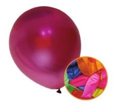 Metallic Birthday Balloons Pack of 10 Assorted Colours P2714 (Large Letter Rate)