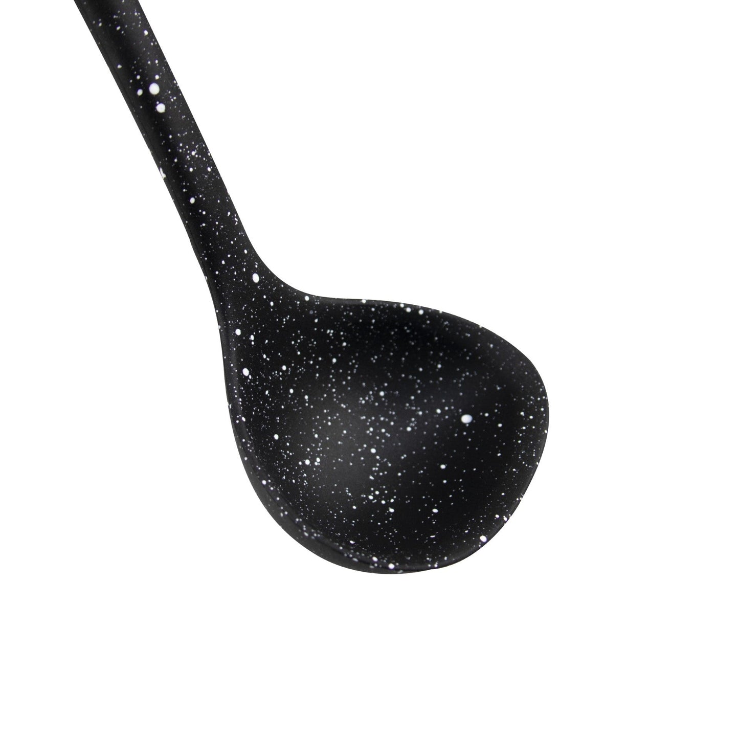 Silicone Ladle 8.5 x 29.5 cm Speckled Black 10201 (Parcel Rate)